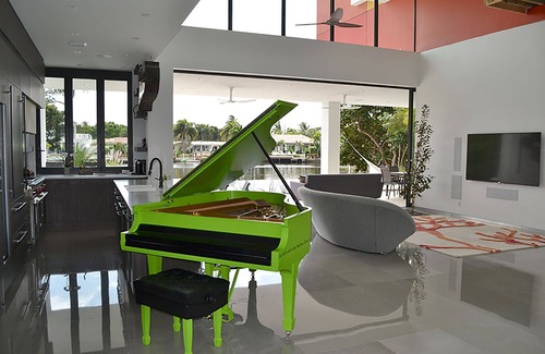 Central Fort Lauderdale Casa | Exquisito Moderno Minimalista Waterfront Personal Resort