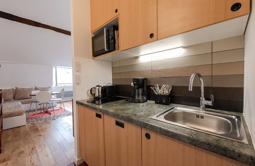 Latin Apartamento | Exquisita Penthouse Apt En el centro del Barrio Latino: mejor oferta para 4