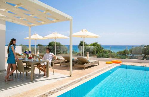 Pernera Villa | Exquisite Protaras Villa Villa Bulat 4 Bedrooms Beachfront Amazing Sea Views Private Outdoor Pool Furished Sun Terrace Ellinon