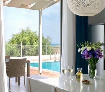 Pernera Villa | Exquisite Protaras Villa Villa Bulat 4 Bedrooms Beachfront Amazing Sea Views Private Outdoor Pool Furished Sun Terrace Ellinon