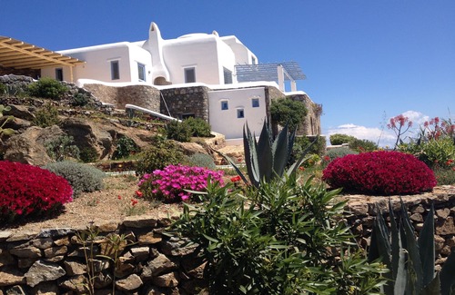 Xilokeratidi Villa | Lujoso escondite con impresionantes vistas, cerca de las dos mejores playas de Mykonos