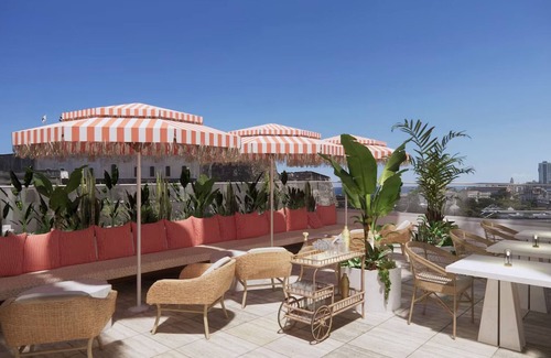 San Francisco Casa | Exquisite Stay w/ Calming Ambiance, Rooftop Pool, and Scenic Bar - Near El Morro