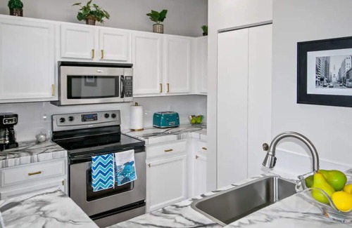 Downtown Indianapolis Condominio | Exquisito condominio en el último piso, corazón del centro de Indy