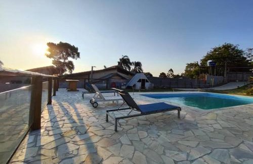 Terra Preta Casa | Férias com Piscina e Diversão, Reserve a Chácara Delira!