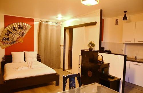 Montgeron Apartamento | F1 entier Cosy style ASIATIQUE Montgeron, Proche Paris