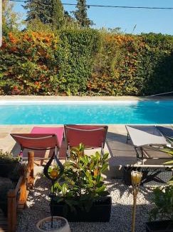 Aubagne Casa | F1 Moderne avec Piscine privée et Vue sur le Garlaban