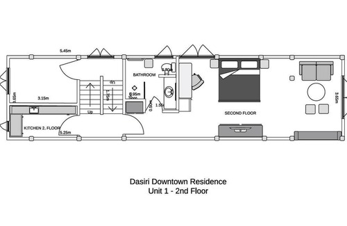 Khlong Toei Nuea Apartamento | Fabuloso Apartamento en Primer Piso Dasiri Downtown Residence