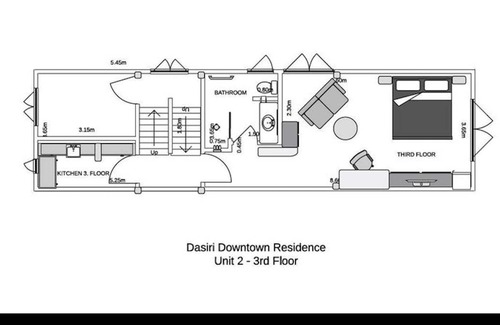 Khlong Toei Nuea Apartamento | Fabuloso Apartamento Segundo Piso Dasiri Downtown Residence