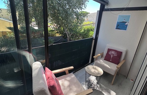 Marseillan Plage Apartamento | Fabulous 2-room apartment - avenue de la Méditerranée -clim- wifi- parking space