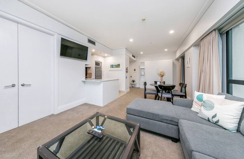 Auckland Central Business District Apartamento | Fabulous Corner Apartment w/ Dazzling Harbour View
