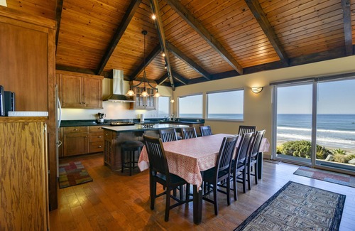 Cayucos Casa | Increíble casa de lujo frente al mar! En la arena en Cayucos