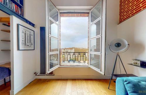 Fer a Cheval Apartamento | Fac 5 Trammétro vue Garonne Parking