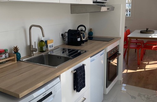 Trouville-sur-Mer Apartamento | FACE CASINO - Walking distance : DOWNTOWN Rare renovated and equipped pearl