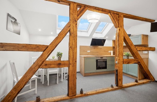 Großraschen Apartamento | Fachwerkstudio 2 Lausitzer See