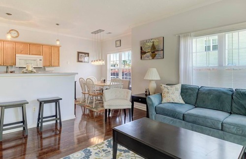 Leland Condominio | Fairway View: 2 BR, 2 BA Condominium in Leland, Sleeps 6