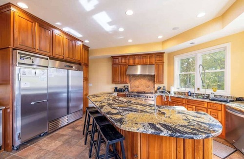 Bentonville Casa | Spacious Gathering~Pool~Hot Tub~Riverfront~Game Room~Hiking~Large Decks~Screened