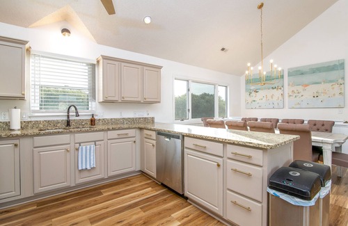 Whalehead Beach Casa | Short Walk to Beach and Restaurants! Heated Pool & Hot Tub, Elevator & Arcade!