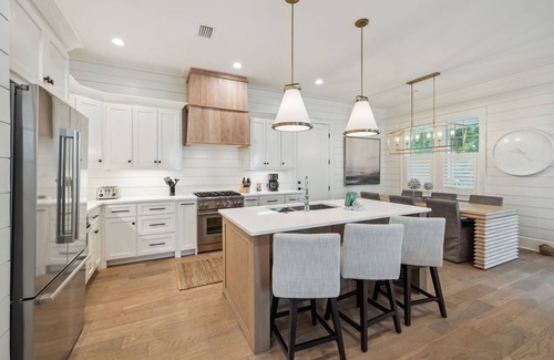 Gulfview Heights Casa | Fall Getaways Available! Private Pool! 4 Adult Bikes! 30A Beaches! Outdoor Fireplace!