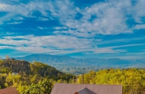 Gatlinburg - Pigeon Forge Cabina | ¡Vista desde la montaña! Limpie la sala de juegos super min. a Dollywood y Gatlinburg