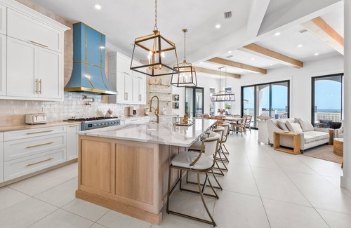 Seawalk Circle Casa | Summer Stays Available! Private Pool! Low-Speed Vehicle! Gulf Views! Beach Front!