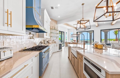 Seawalk Circle Casa | Summer Stays Available! Private Pool! Low-Speed Vehicle! Gulf Views! Beach Front!
