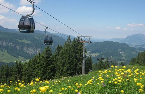 Oberstdorf Apartamento | Estrella fugaz con balcón orientado al sur