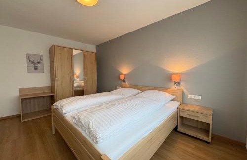 Bodenbach Apartamento | Familien-Apartment Bodanum für 4 Personen - mit eigener Terrasse - naturnahe Ortsrandlage - Arbeitsplatz mit VDSL - 10 min zum Nürburgring