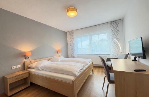 Bodenbach Apartamento | Familien-Apartment Bodanum für 4 Personen - mit eigener Terrasse - naturnahe Ortsrandlage - Arbeitsplatz mit VDSL - 10 min zum Nürburgring