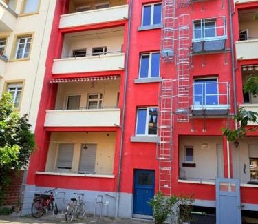 Sudweststadt Mittlerer Teil Apartamento | Familienapartment mit Gemeinschaftsküche