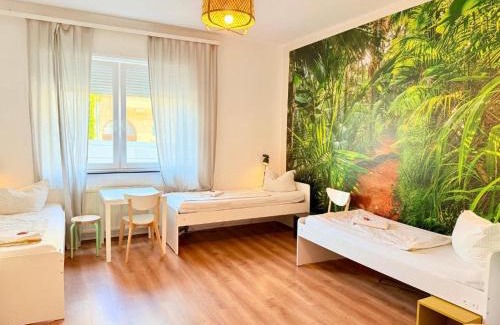 Sudweststadt Mittlerer Teil Apartamento | Familienapartment mit Gemeinschaftsküche