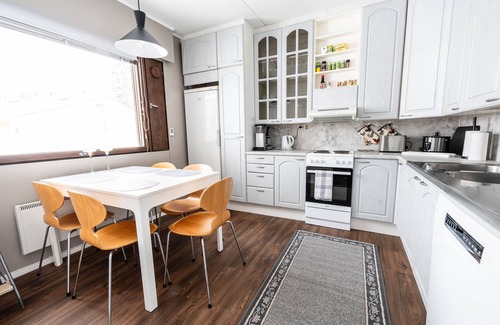 Ranua Apartamento | Family- and pet-friendly, cozy 2-bedroom apartment with sauna in Ranua downtown