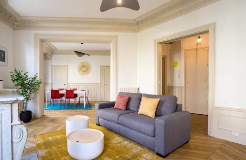 Auteuil Apartamento | Apartamento familiar - 3BR/10P - Trocadéro