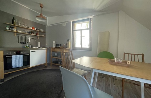 Lindenau Apartamento | Apartamento familiar en el tranquilo edificio trasero cerca del Red Bull Arena