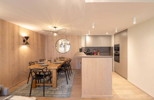 Le Praz Apartamento | Apartamento Familiar Cerca de las Pistas en Courchevel