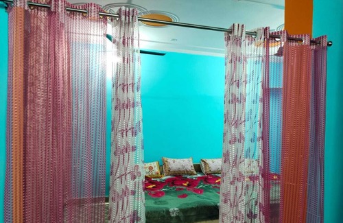 Panch Batti Cabaña | Family atmosphere Guest Room With Double Bed + Single Bed With Cooling Duckting