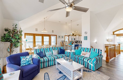 Rodanthe Casa | Family Beach Retreat | Pool, Hot Tub, Game Room