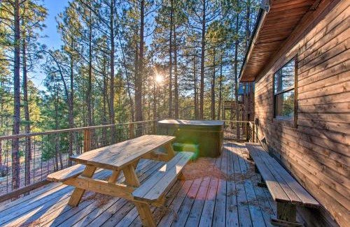 Angel Fire Casa | Family Cabin with Hot Tub 1 Mi to Angel Fire Resort