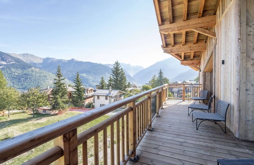 Le Praz Chalet De Esquí | Chalet familiar con piscina y sauna cerca de las pistas en Courchevel
