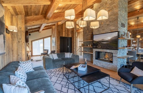 Le Praz Chalet De Esquí | Chalet familiar con piscina y sauna cerca de las pistas en Courchevel