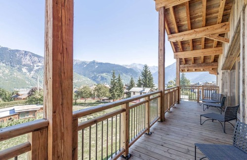 Le Praz Chalet De Esquí | Chalet familiar con spa y sauna cerca de las pistas en Courchevel