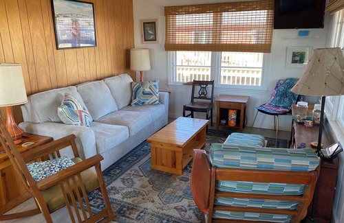 Topsail Beach Cabaña | Family Cottage at south end of island
