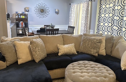 Fairburn Casa | Family-Friendly 3BR Near ATL: Fenced Yard, Golf Cart & Pets Welcome