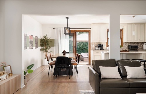 Wasco Casa | Family Friendly 4BR with Backyard+Games, ORD, Chicago, Workspace