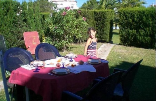 Miami Platja Casa | Familia aire acondicionado amable, la clase de lujo casa de vacaciones con piscina en alquiler