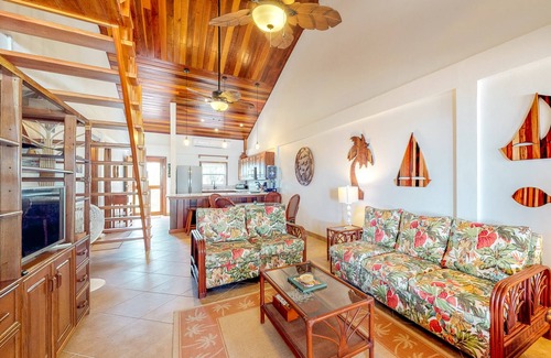 Boca Ciega Condominio | Condominio frente al mar con piscina compartida, muelle y acceso a la playa, ideal para familias