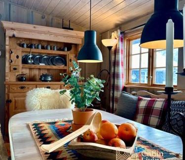 Sjusjoen Casa | Family-friendly cabin at Sjusjøen with ski trails, sauna and fireplace