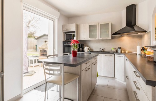 La Baule-Escoublac Cabaña | Casa familiar con jardín, cerca del mar, WiFi, para bebés y mascotas en La Baule