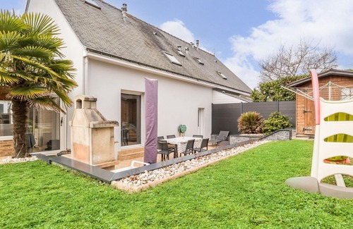 La Baule-Escoublac Cabaña | Casa familiar con jardín, cerca del mar, WiFi, para bebés y mascotas en La Baule