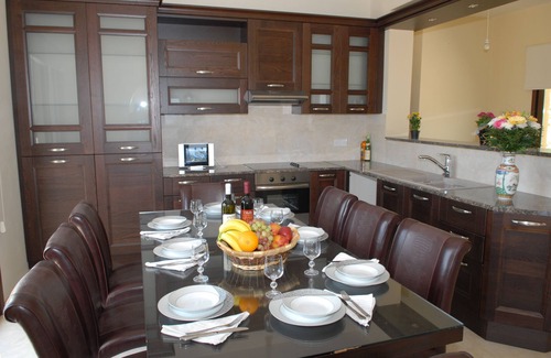Stroumpi Villa | Familia - Villa agradable de lujo de piedra con piscina privada en Stroumbi