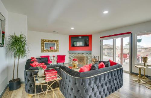 Silver Lakes Country Club Casa | Family Helendale Home - Private Dock and Fire Pit!